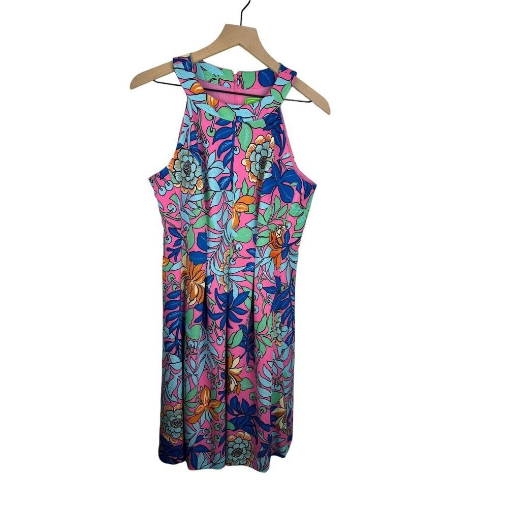 Pappagallo Colorful Floral Mini Dress
